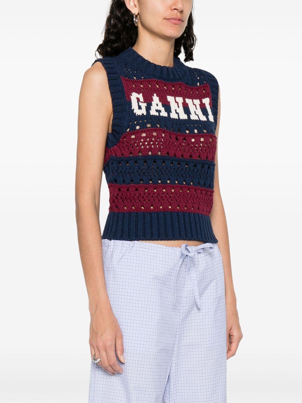Product image of Cotton Mix Striped Vest