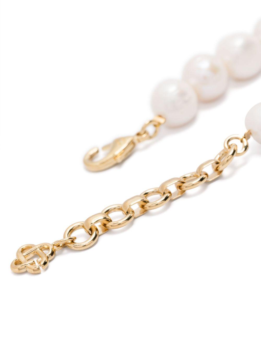 Product image of Medium Pearl Logo Necklace