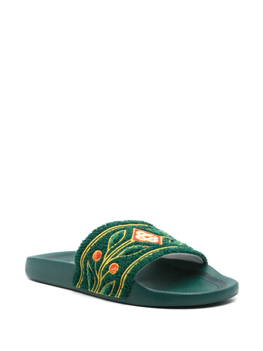 Product image of Embroidered Terry Slider