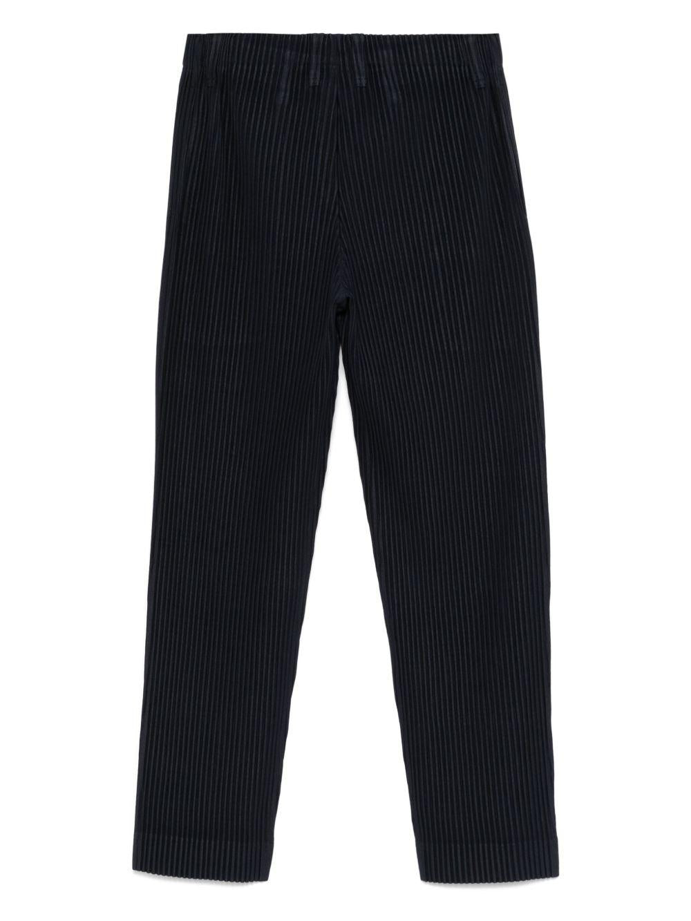 Product image of Pleated Stragiht Wide Trouser