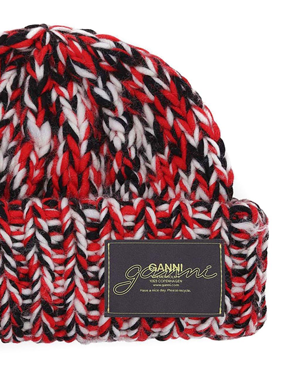Product photo 2 for product Graphic Wool Handknit Beanie