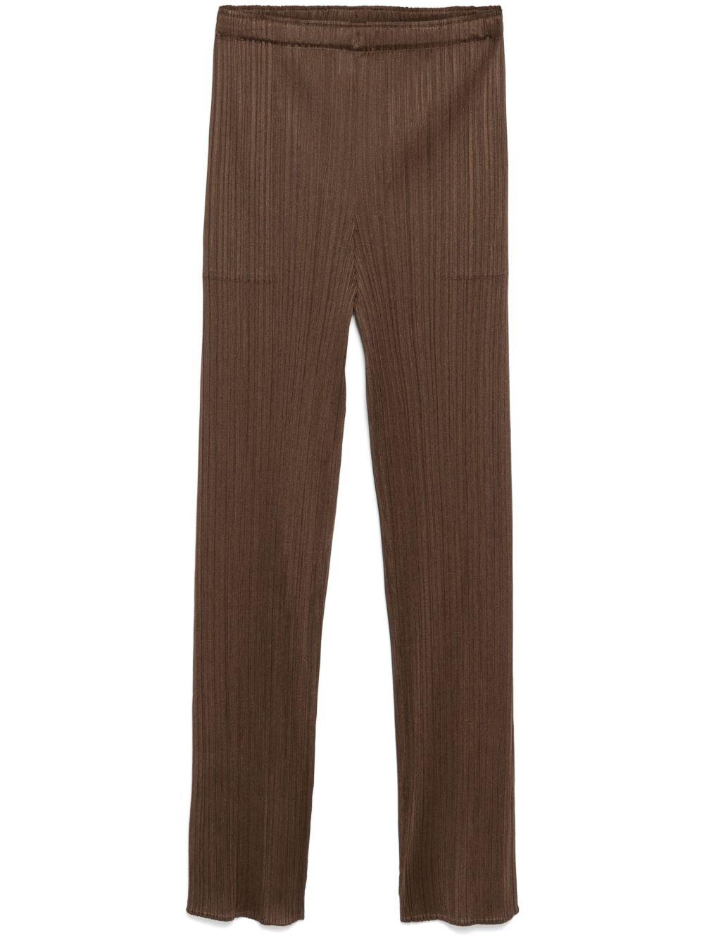 Product image of Pleated Slim Trouser
