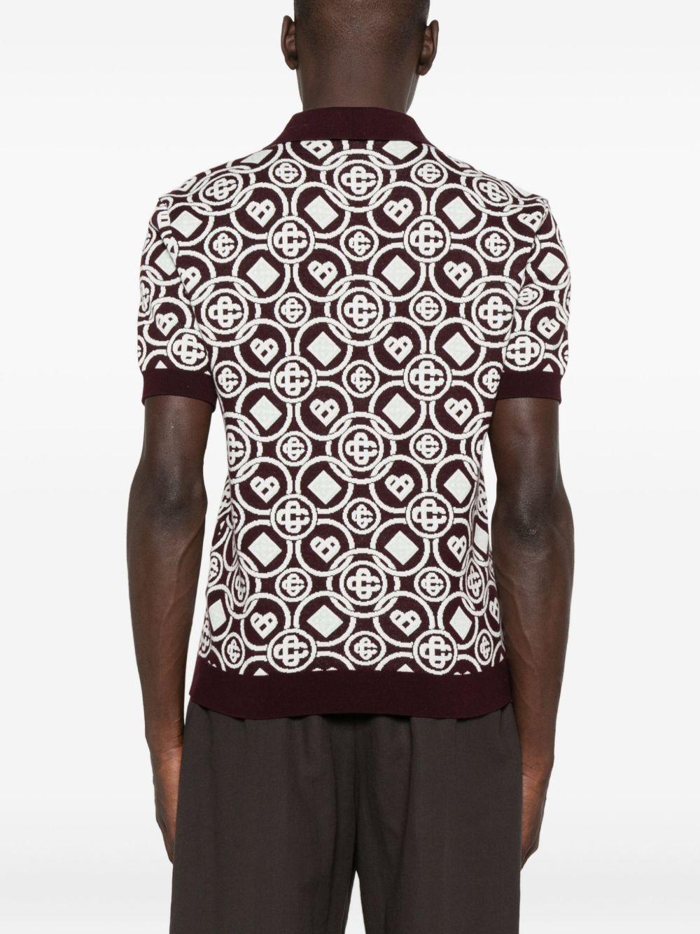 Product image of Jacquard Monogram Polo