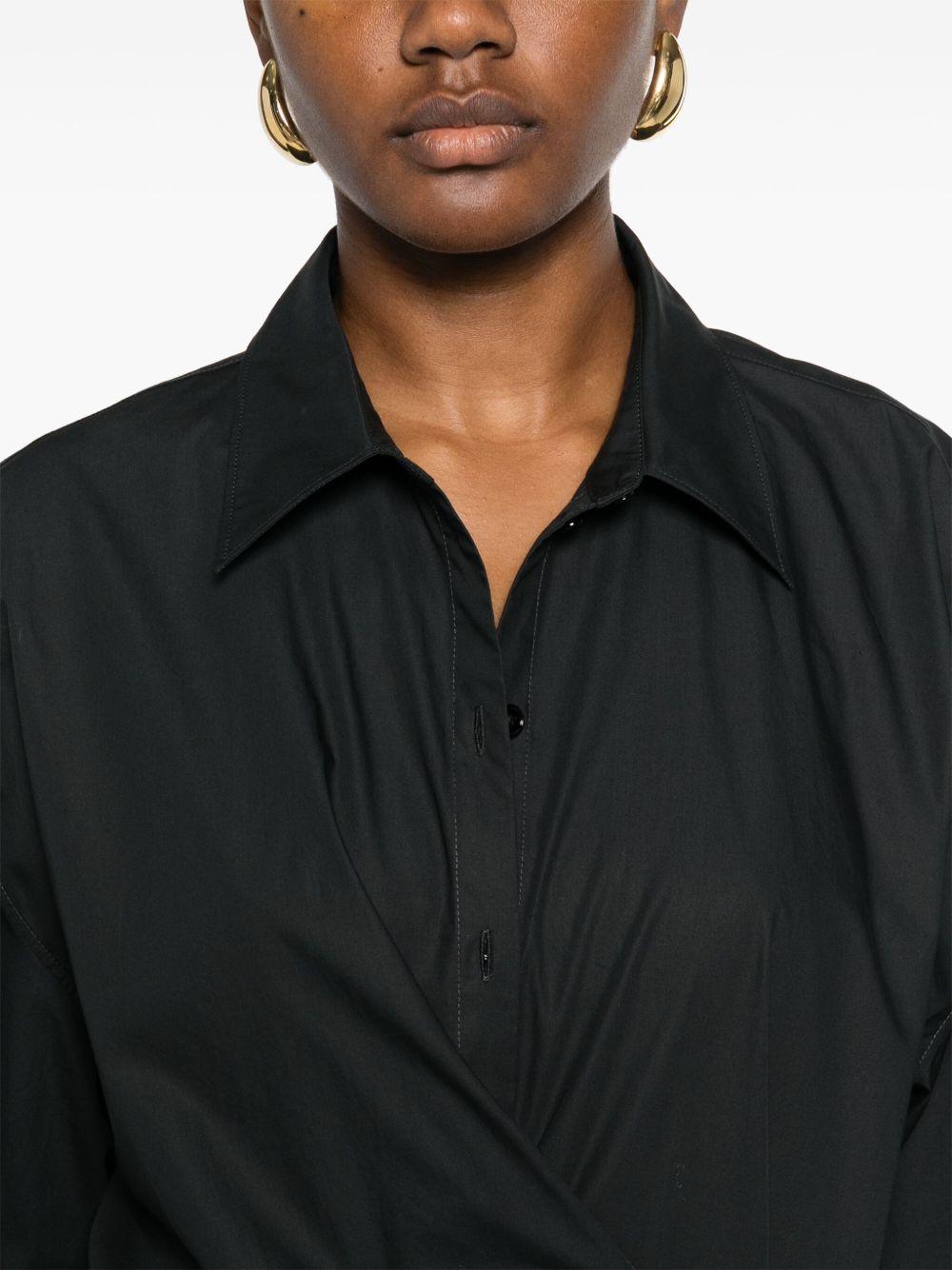 Product photo 2 for product Straight Collar Twisted Shirt