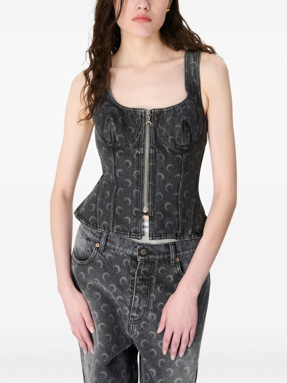 Product photo 4 for product Regenerated Denim Bustier