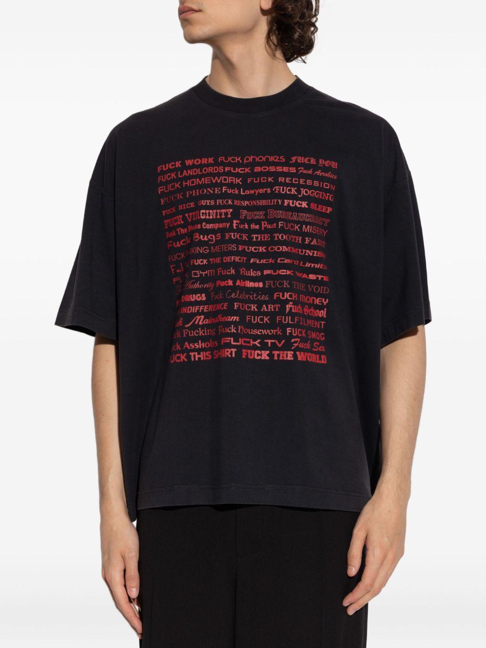 Product photo 2 for product Fuck Regular T-Shirt