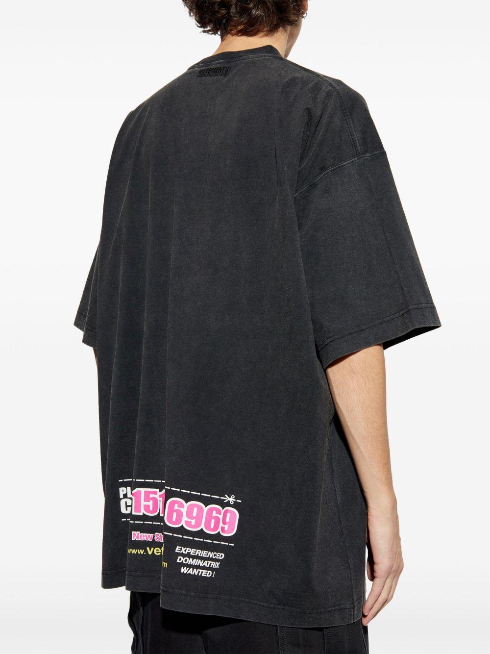 Product image of Dominatrix Hotline Oversized T-shirt