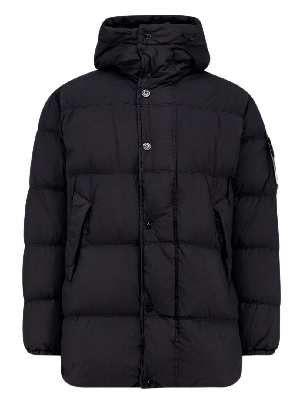 Product image of Long Hooded Down Jacket