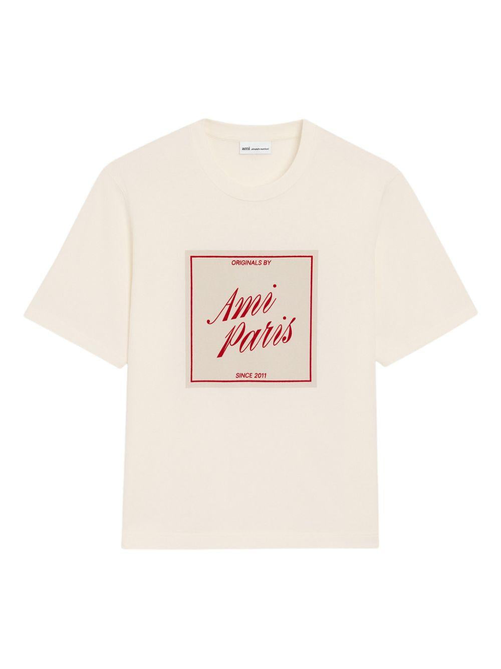 Product image of Boxy Fit Signature Print T-Shirt