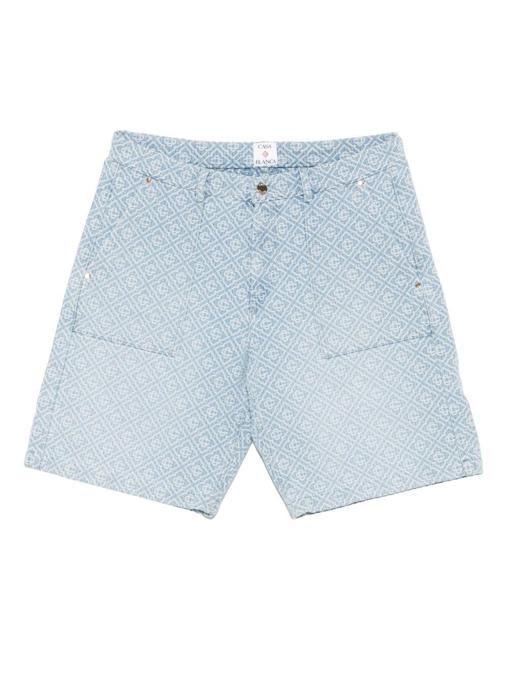 Product image of Monogram Denim Shorts