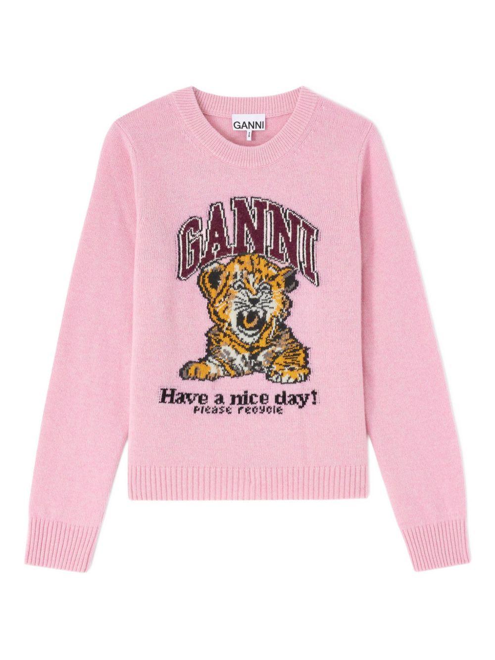 Product image of Graphic Wool Sweater