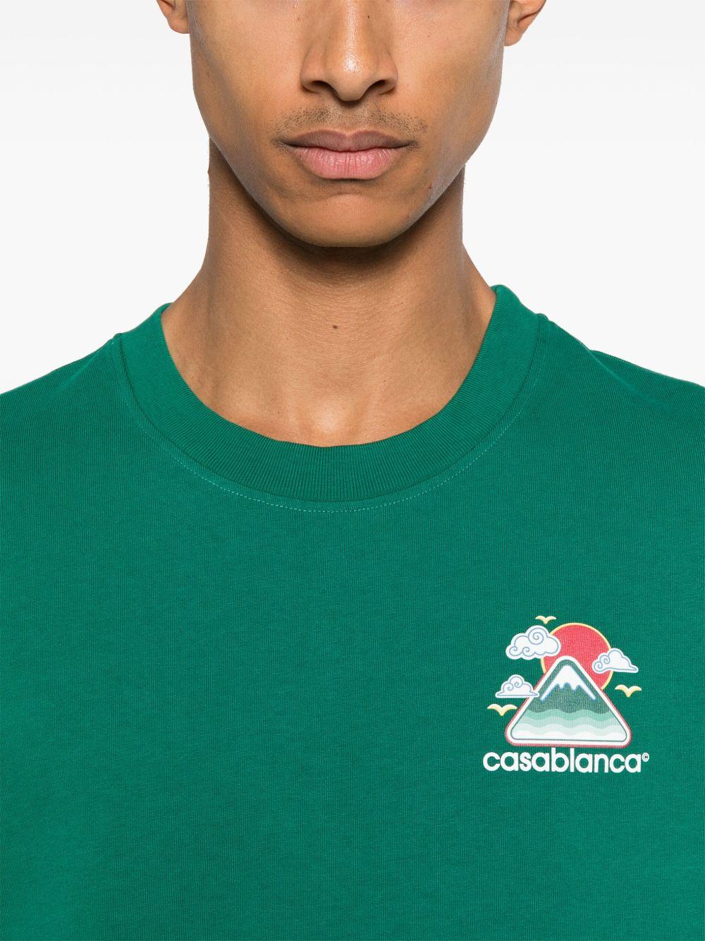 Product image of Montagne Ondulée Print T-Shirt