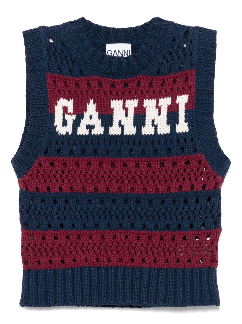 Product image of Cotton Mix Striped Vest
