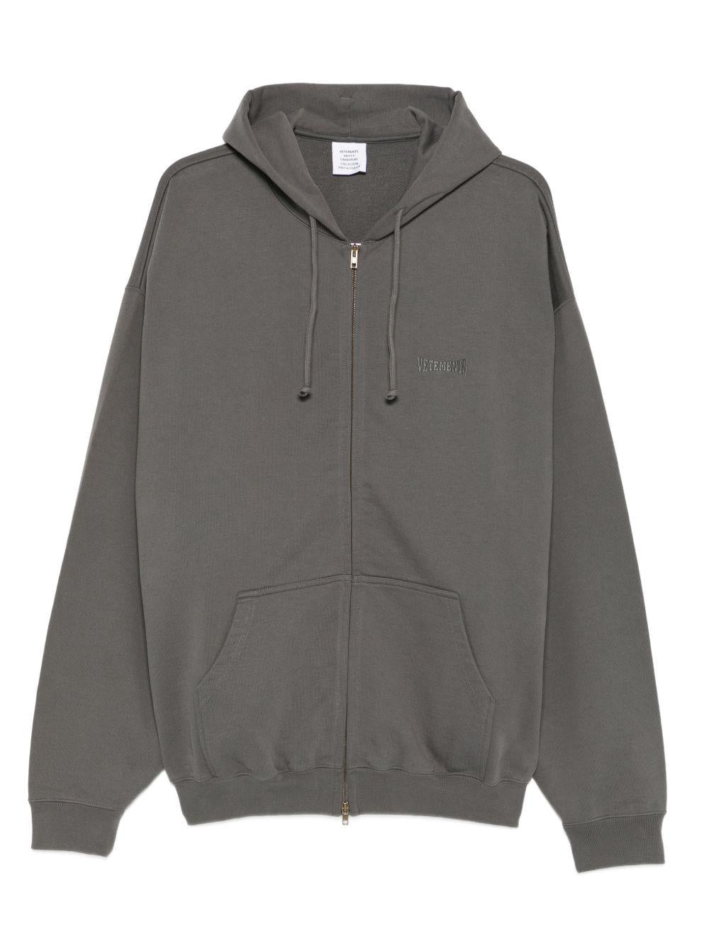 Product image of Boxing Logo Oversized Zip-Up Hoodie