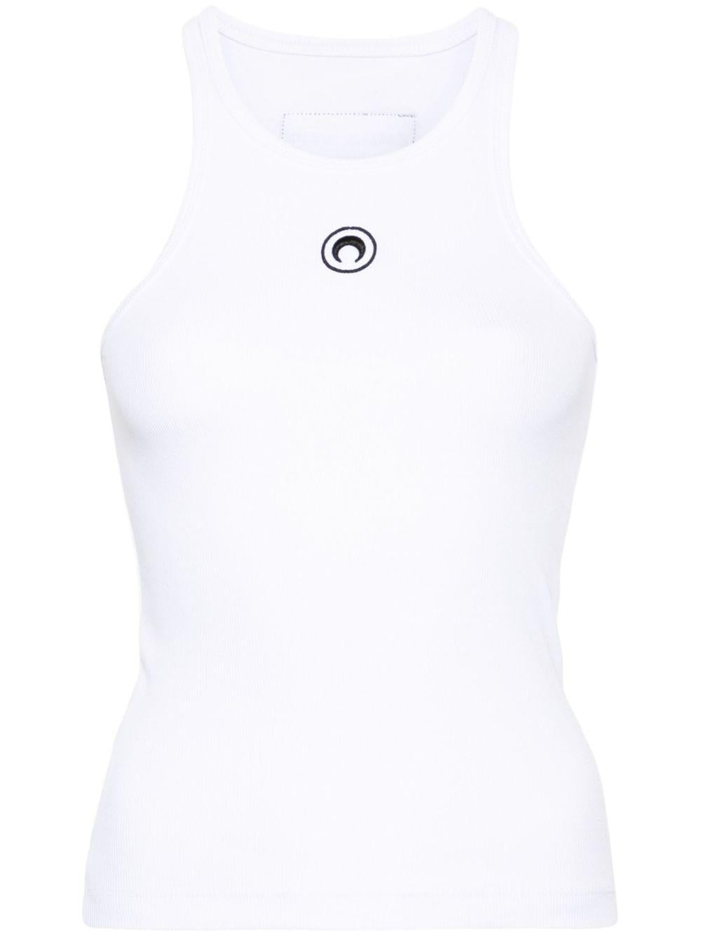 Product photo 1 for product Moon Logo Ribbed Jersey Tank Top