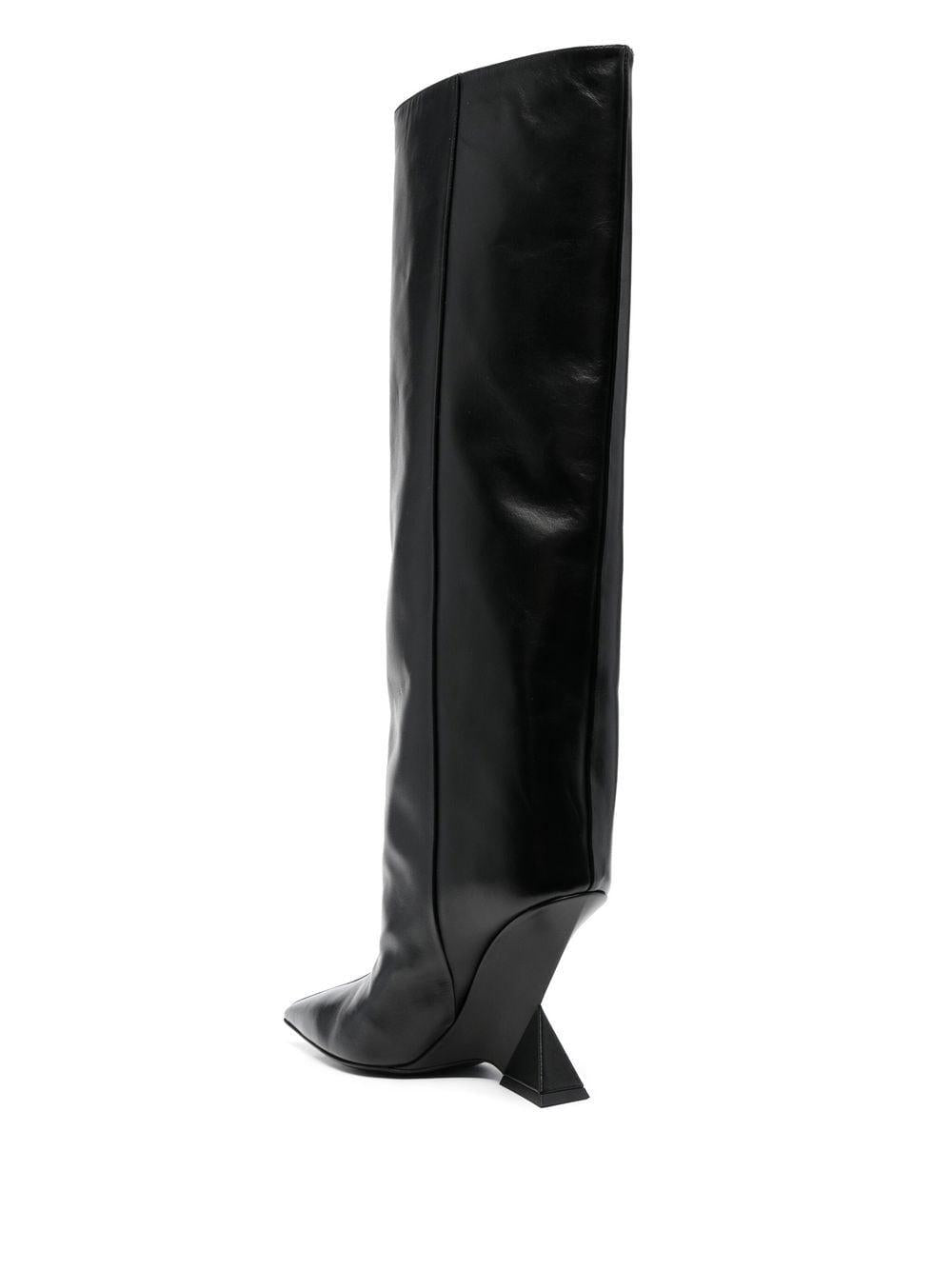 Product image of The Attico Leather High Heel Boots