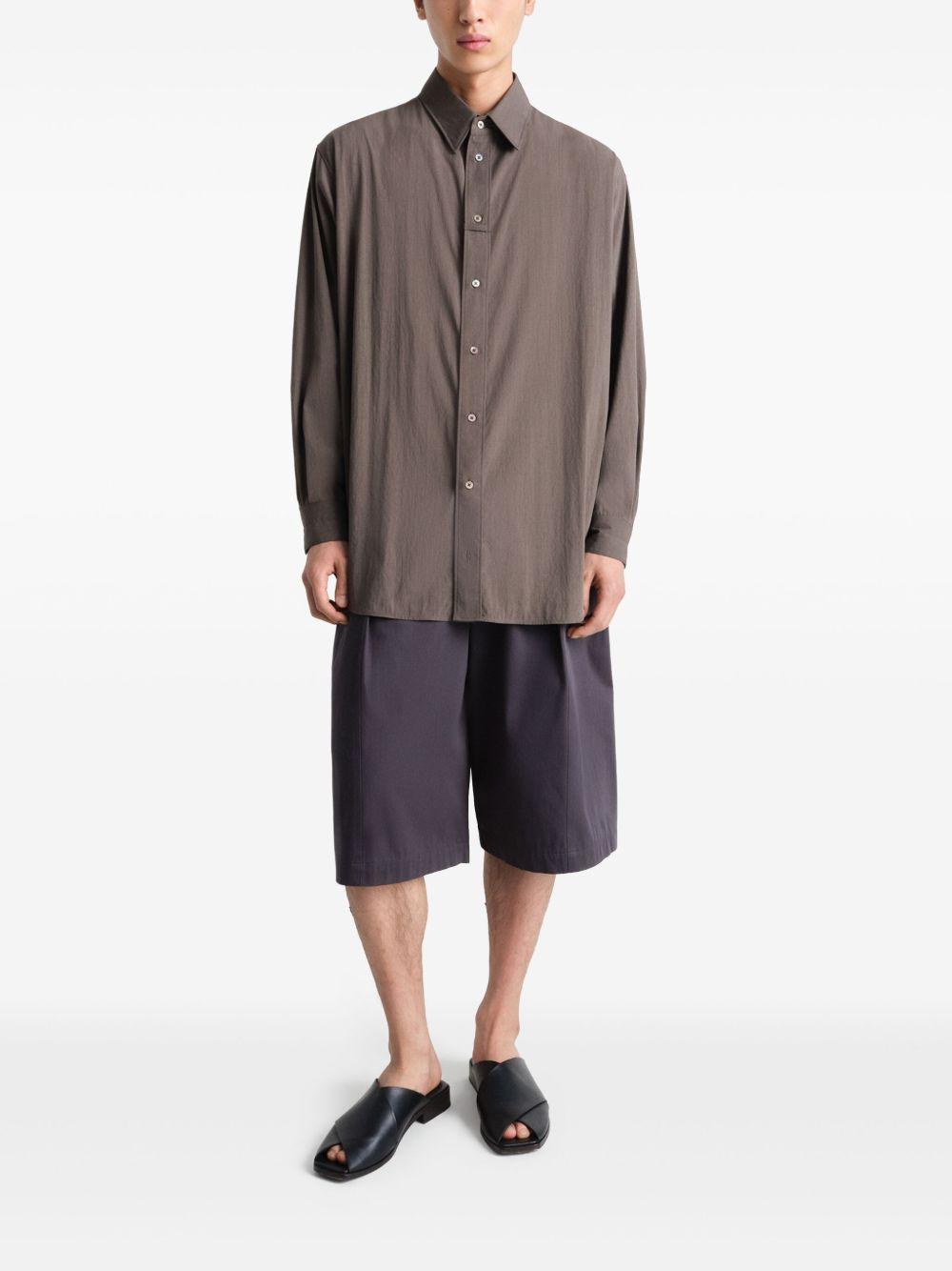 Product image of Maxi Pleated Bermuda Shorts