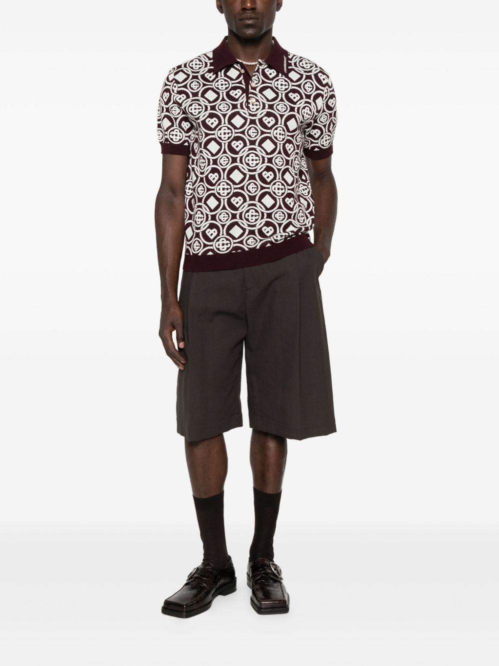 Product photo 3 for product Jacquard Monogram Polo