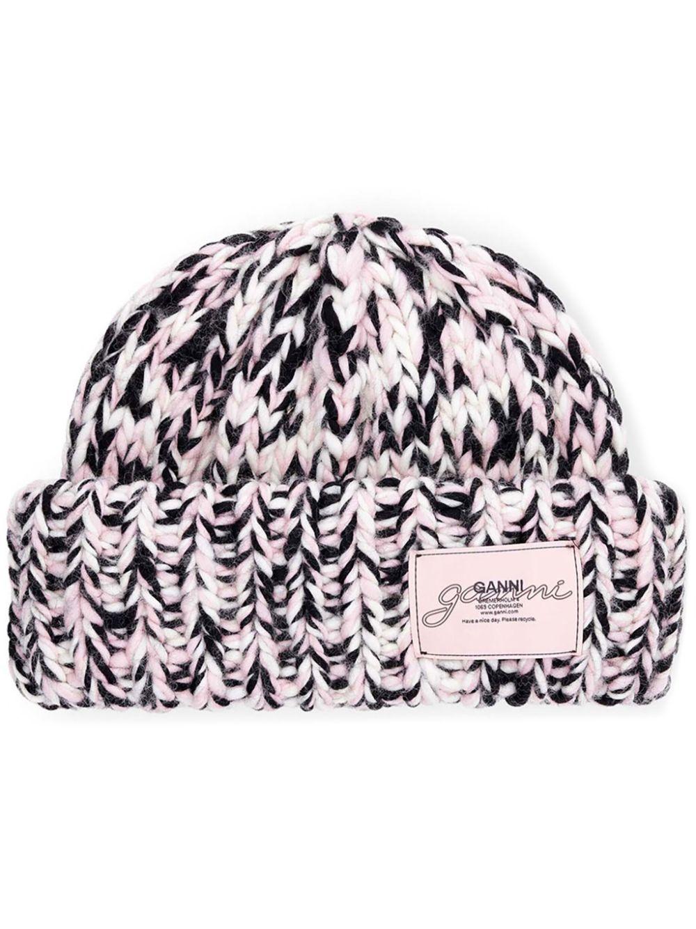 Product image of Graphic Wool Handknit Beanie