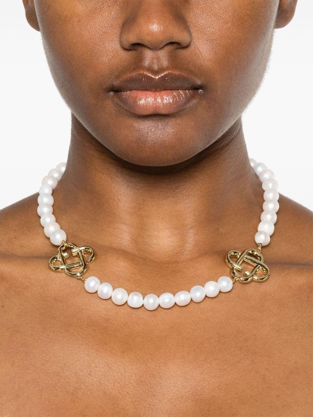 Product photo 3 for product Medium Pearl Logo Necklace