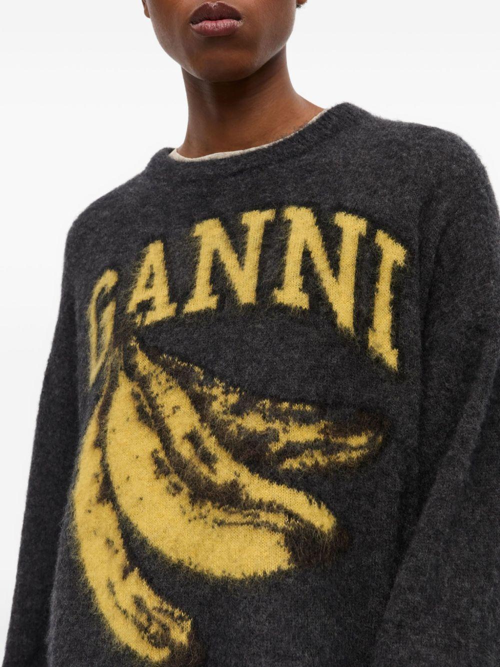 Product photo 3 for product Brushed Alpaca Banana Oversized Sweater
