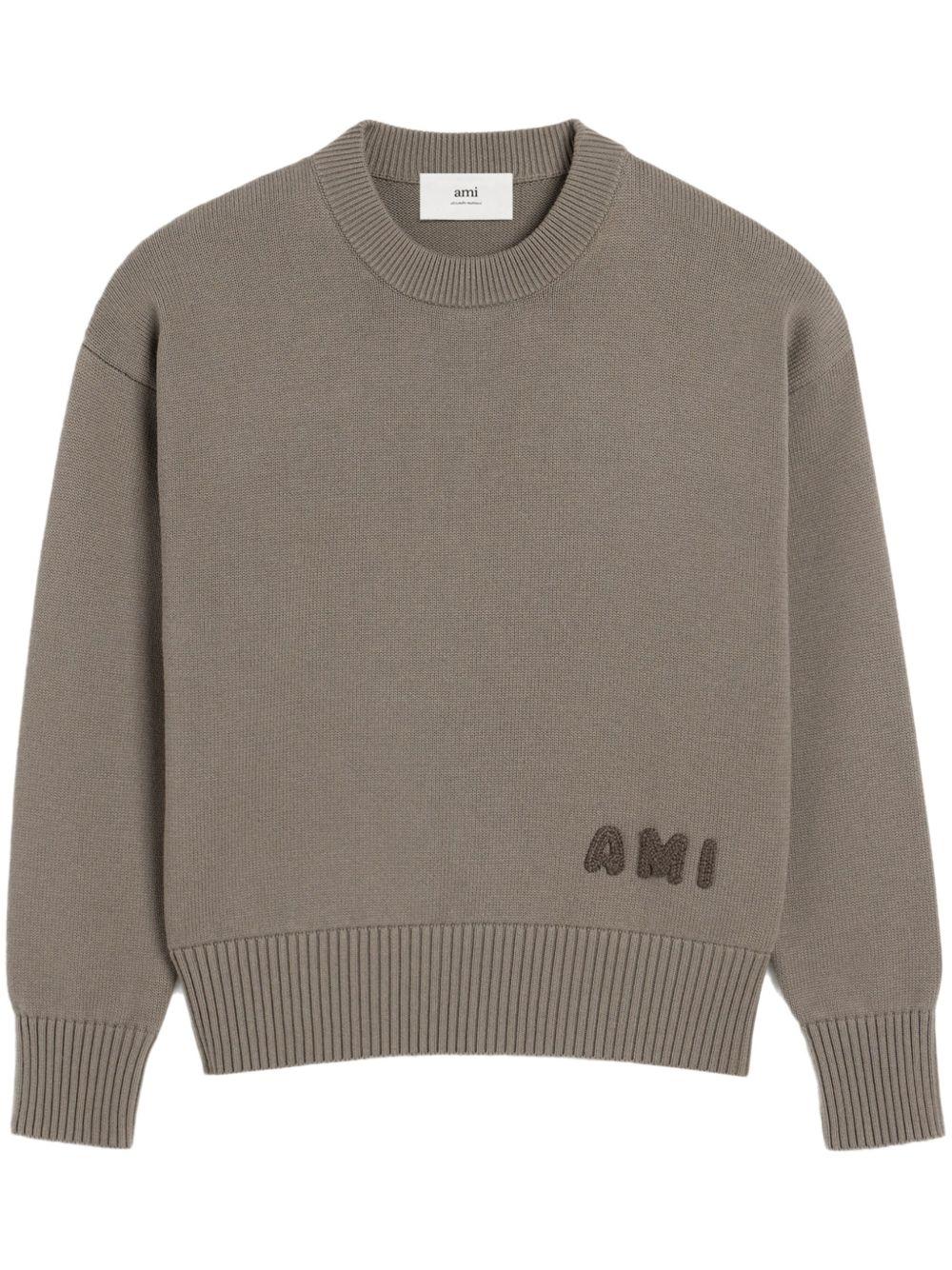 Product image of AMI Embroidered Sweater