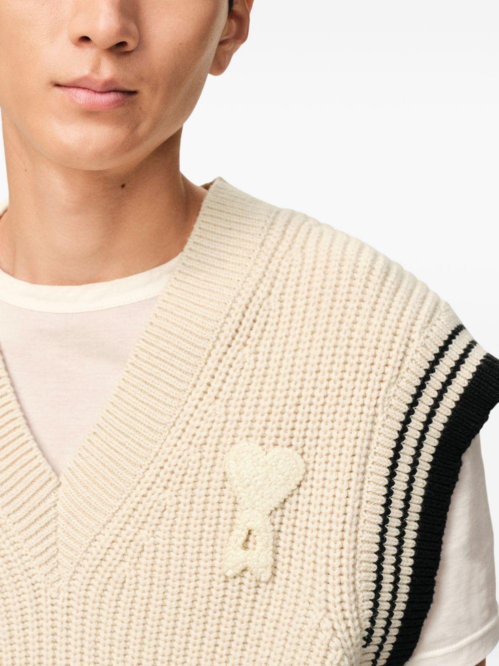 Product photo 2 for product Sleeveless V-Neck Sweater