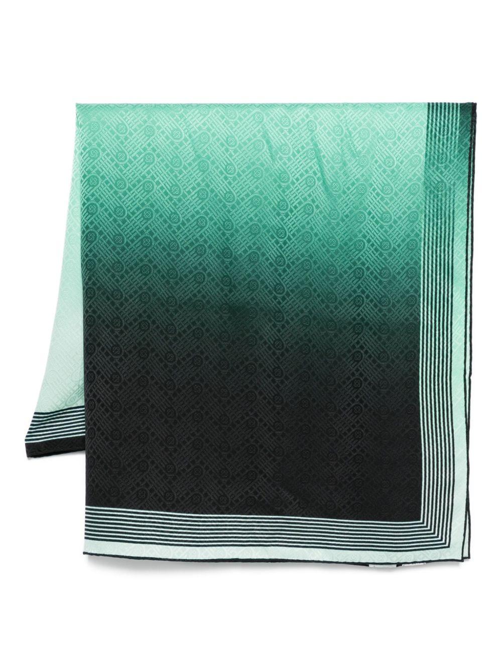 Product image of Gradient L Silk Scarf