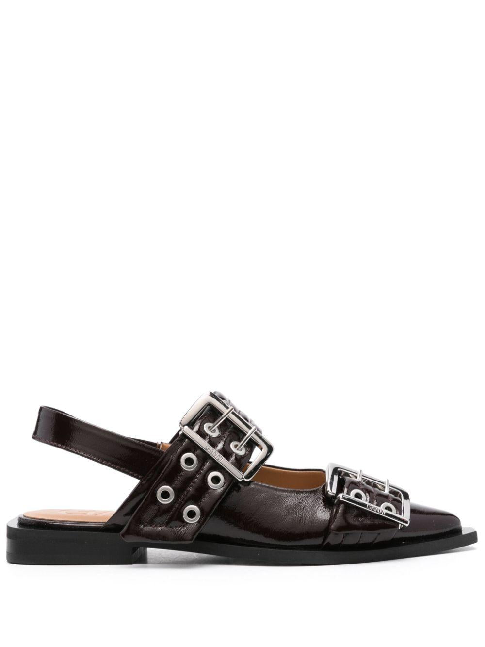 Product image of Feminine Buckle Ballerina Naplack