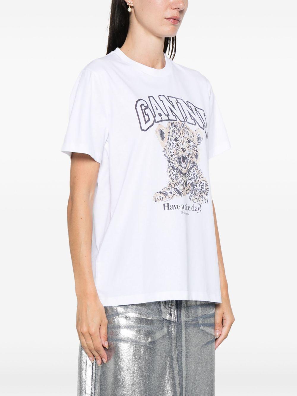 Product photo 2 for product Basic Jersey Leopard Relaxed T-shirt
