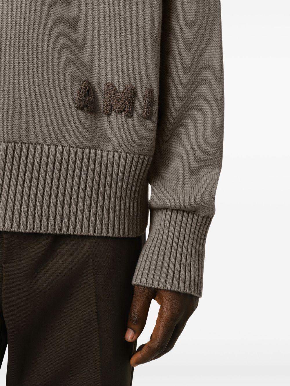 Product photo 2 for product AMI Embroidered Sweater
