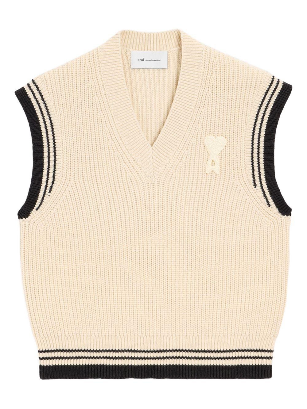 Product image of Sleeveless V-Neck Sweater