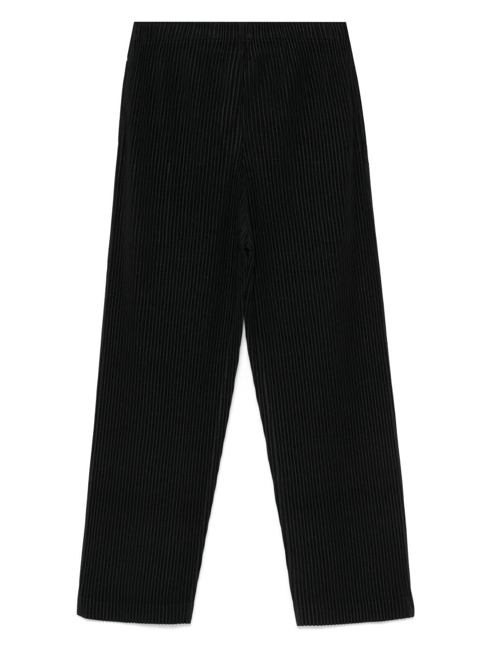 Product image of Pleated Stragiht Wide Trouser