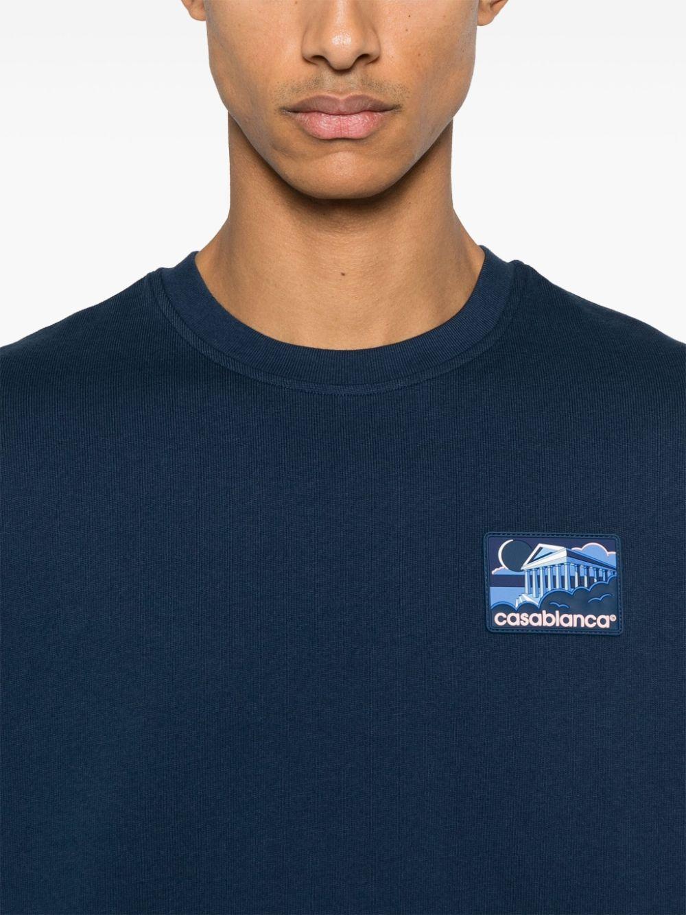 Product image of Greek Temple Rubber Patch Oversized T-Shirt
