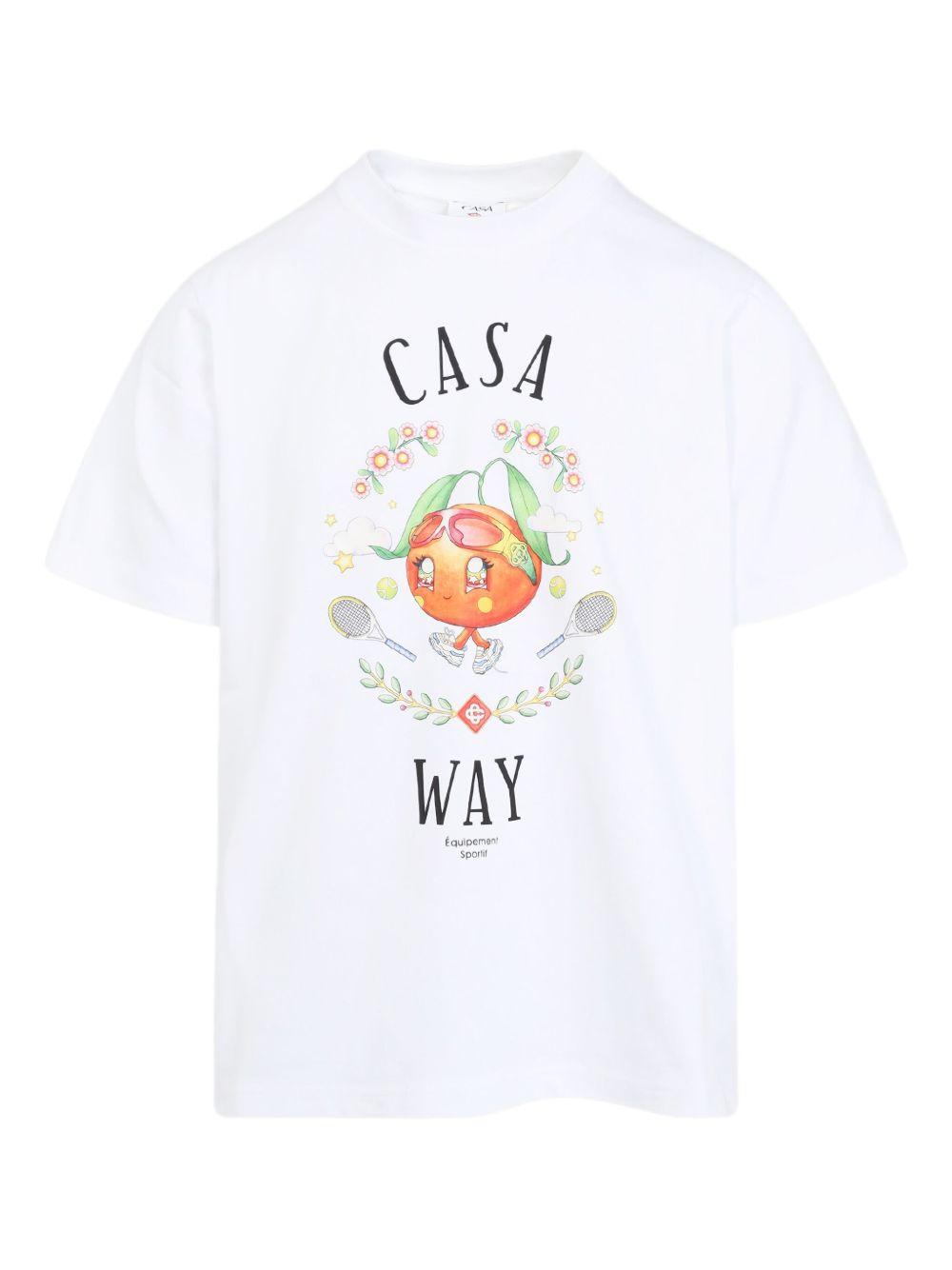 Product image of Orange Mascot Print T-Shirt
