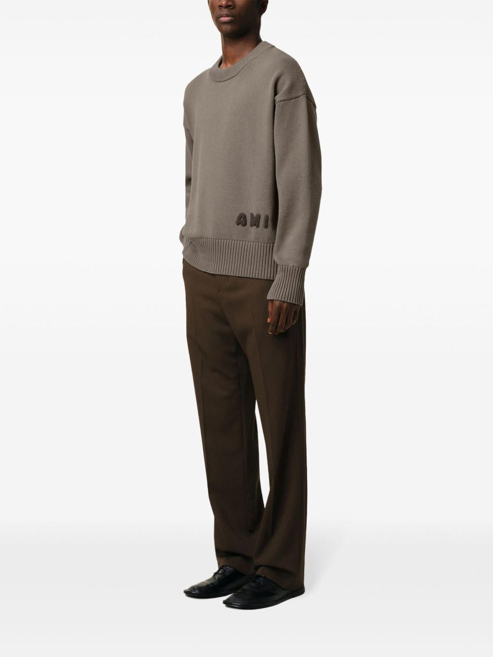 Product photo 3 for product AMI Embroidered Sweater
