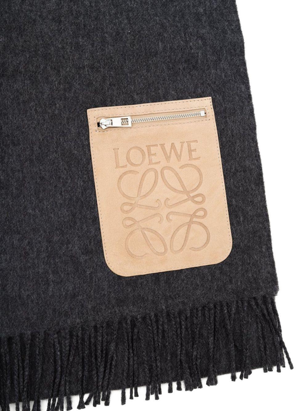 Product image of Leather Pocket Scarf