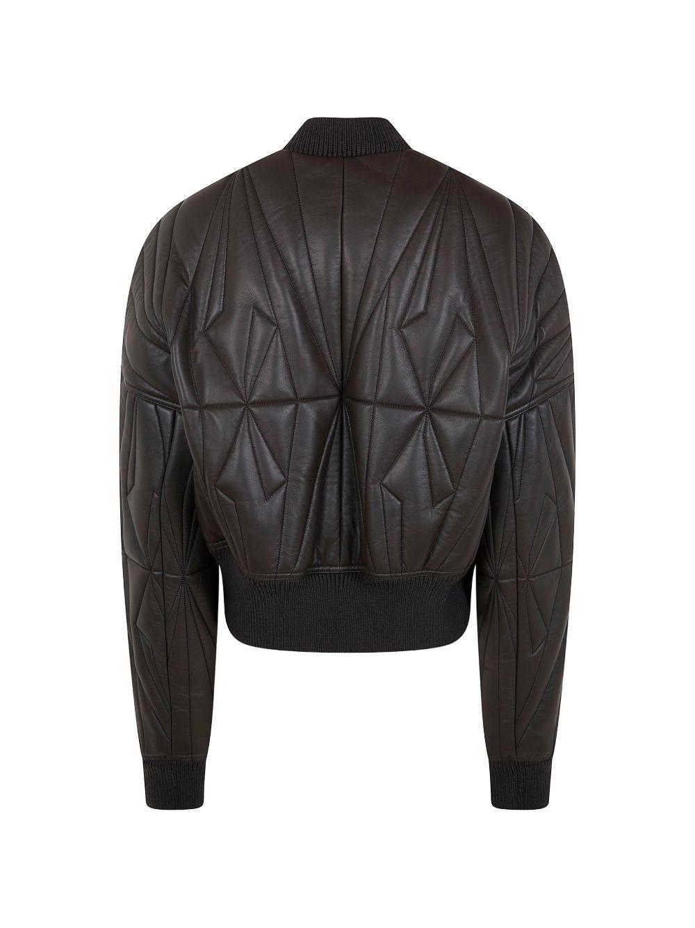 Product photo 2 for product Geocamo Cropped Leather Jacket