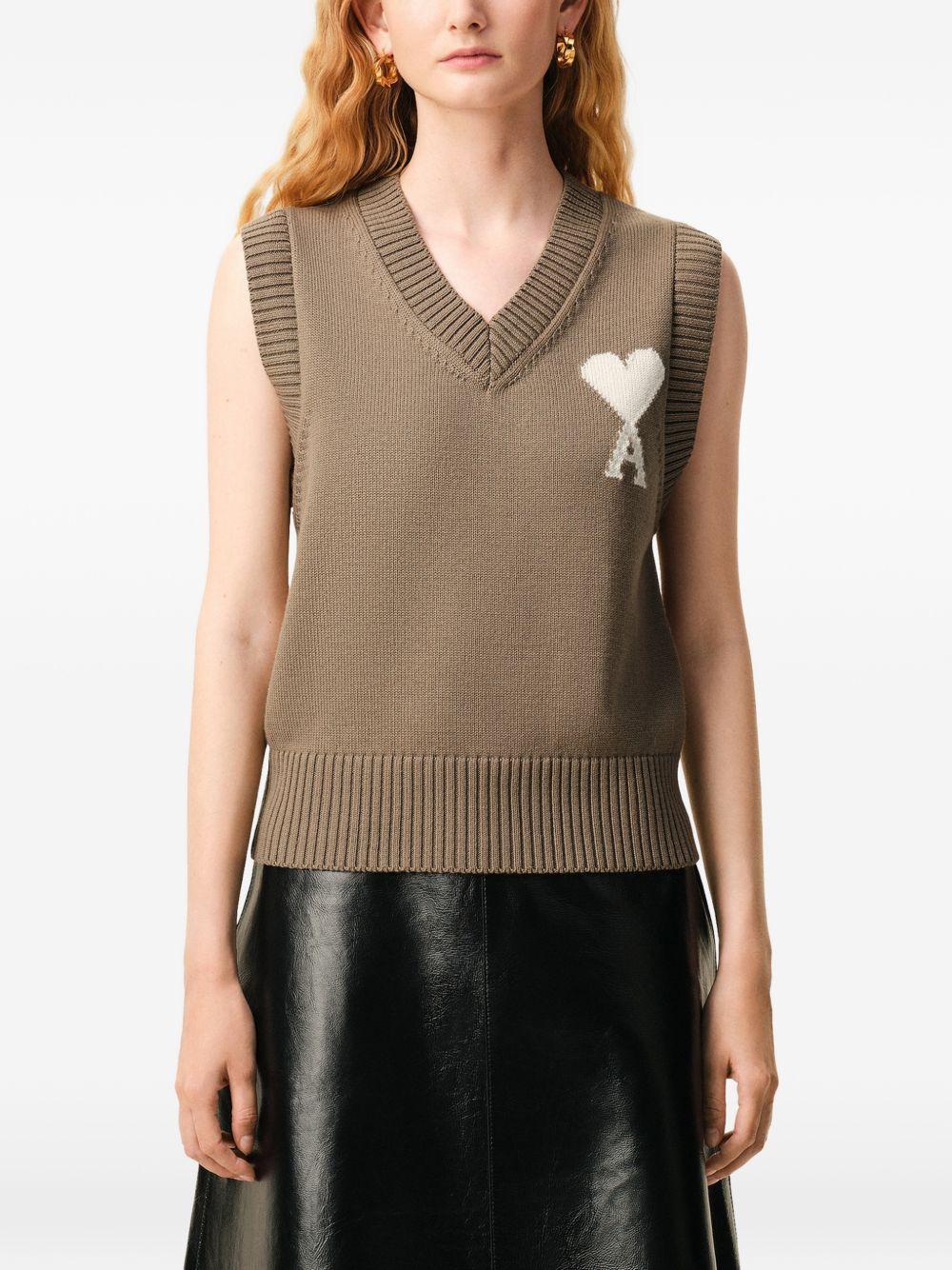 Product image of Sleeveless V-Neck Sweater