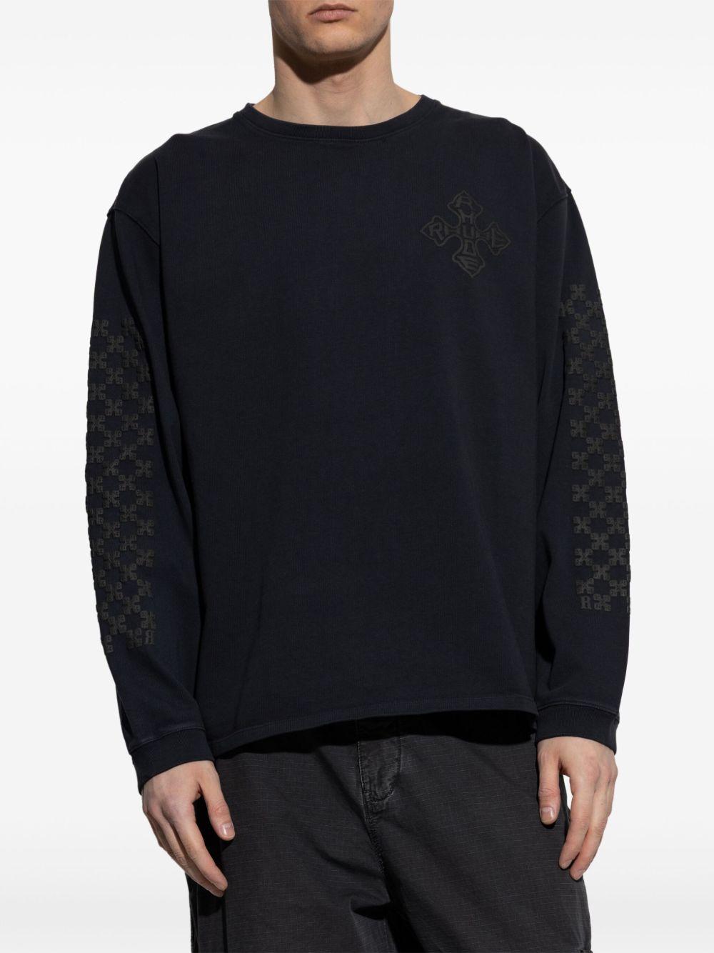 Product image of Rhude Cross Logo LS T-Shirt