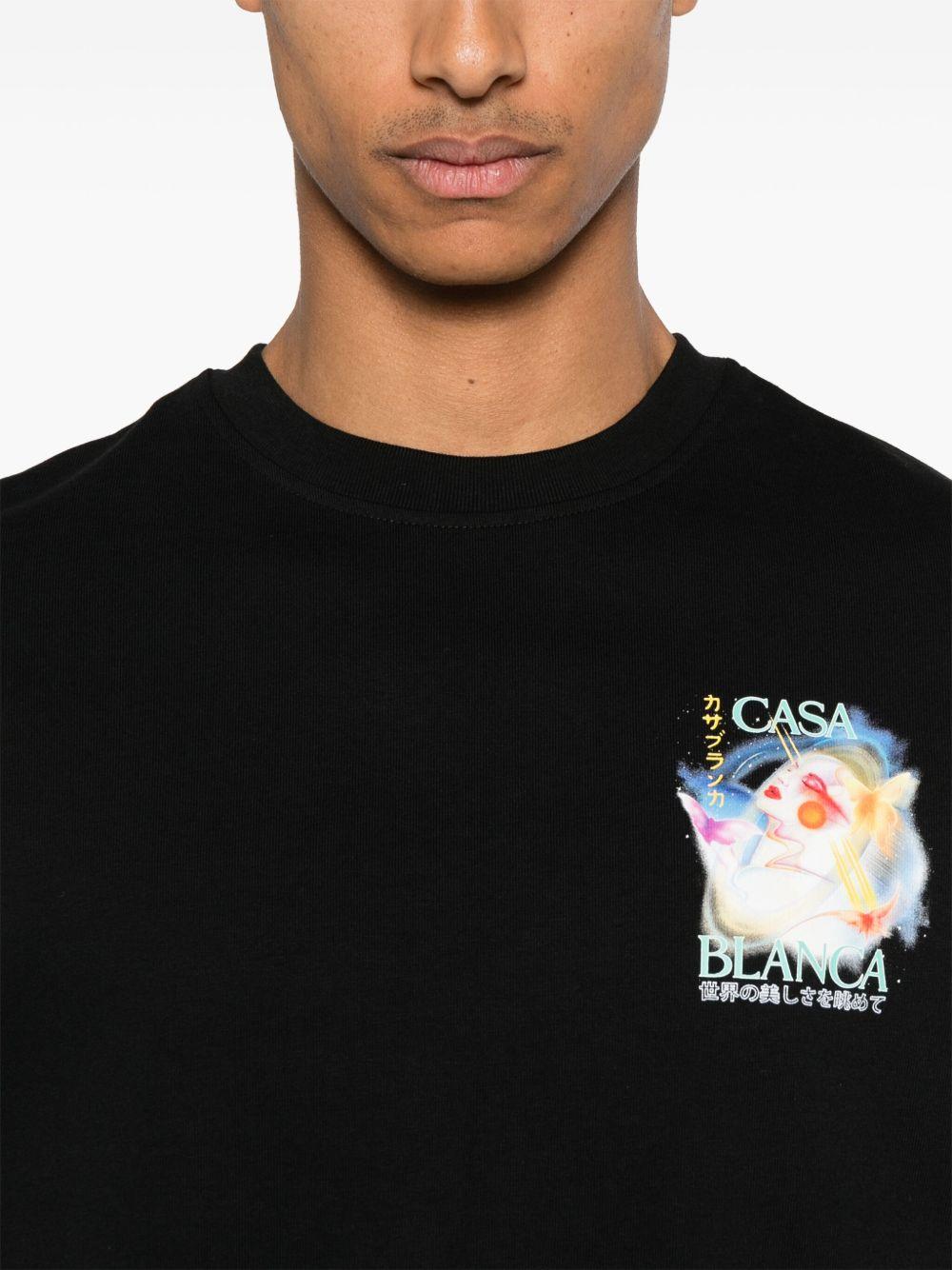 Product image of Galactic Connection Print T-Shirt