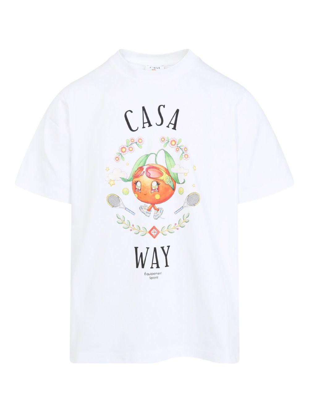 Product image of Orange Mascot Print T-Shirt