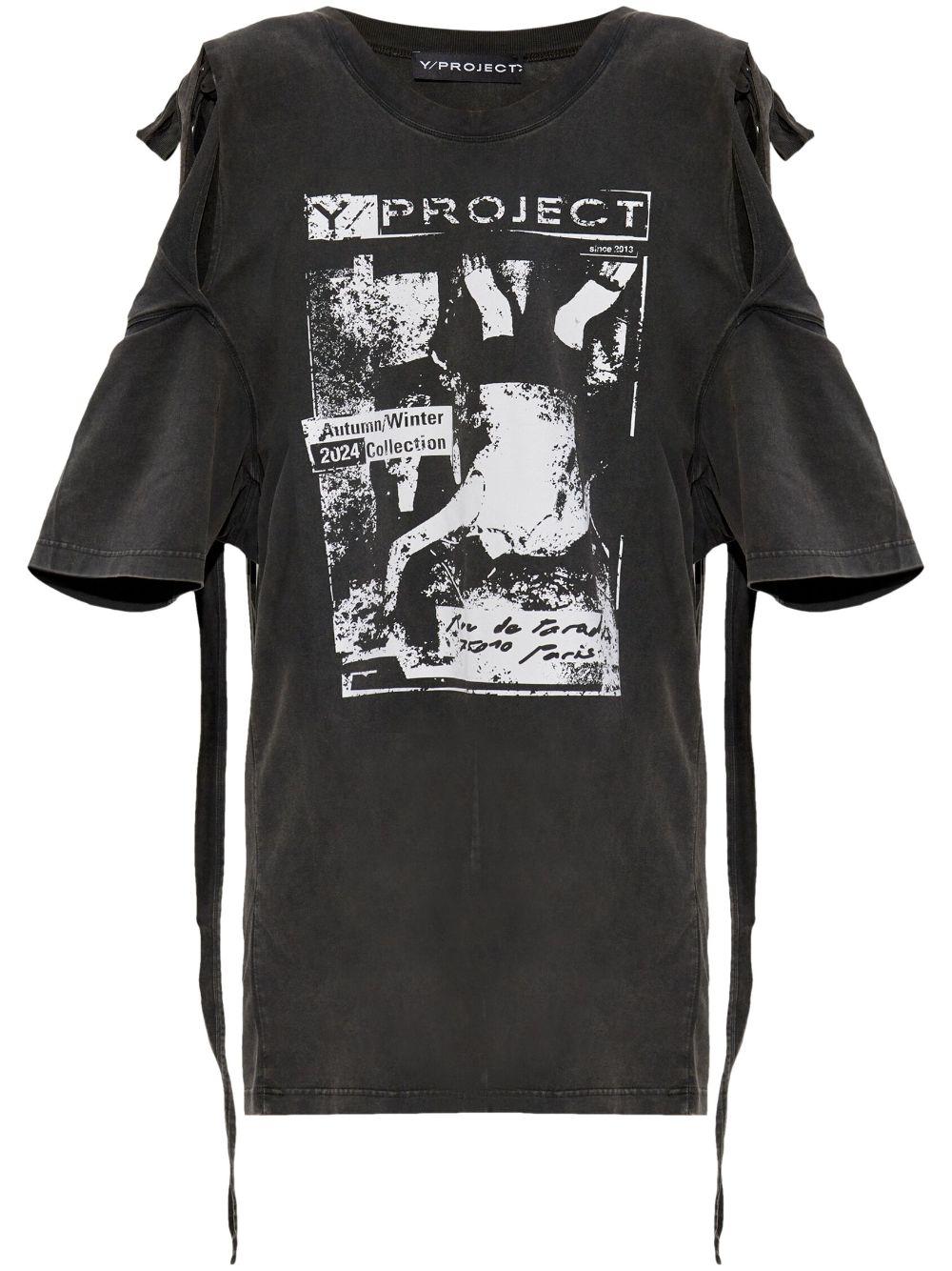 Product image of Multiscarf Rock Band Print Dress