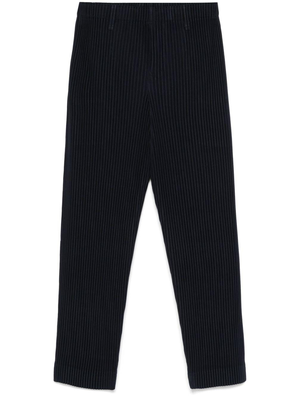 Product image of Pleated Stragiht Wide Trouser