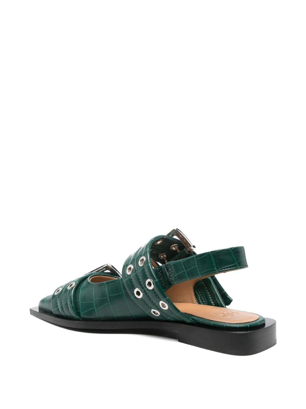 Product photo 2 for product Feminine Croco Buckle Ballerina