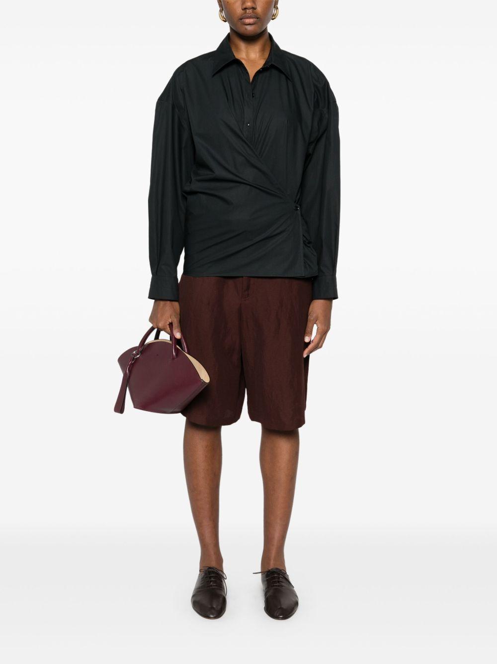 Product image of Straight Collar Twisted Shirt