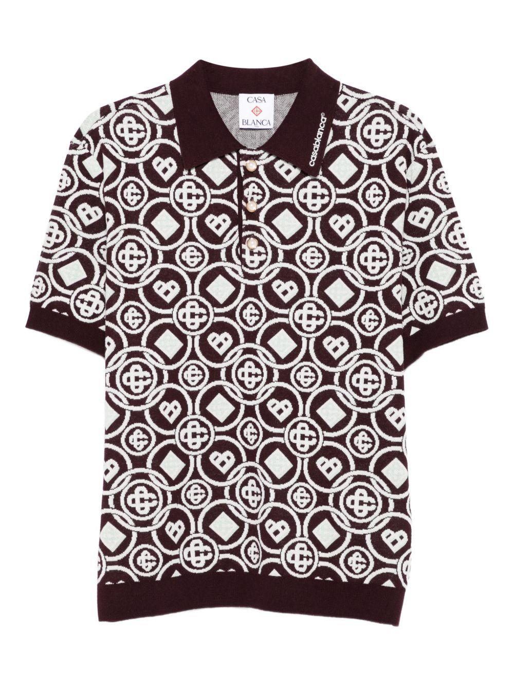 Product image of Jacquard Monogram Polo