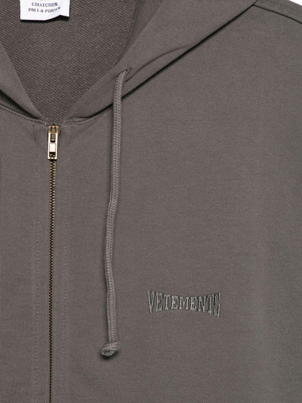 Product image of Boxing Logo Oversized Zip-Up Hoodie