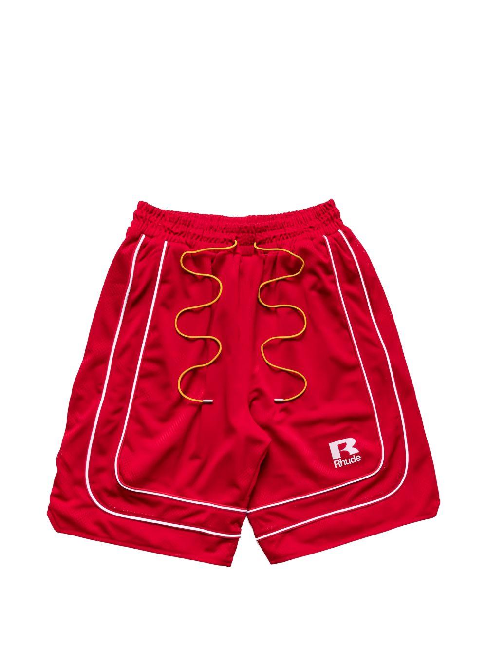 Product image of Mesh Piping Track Shorts