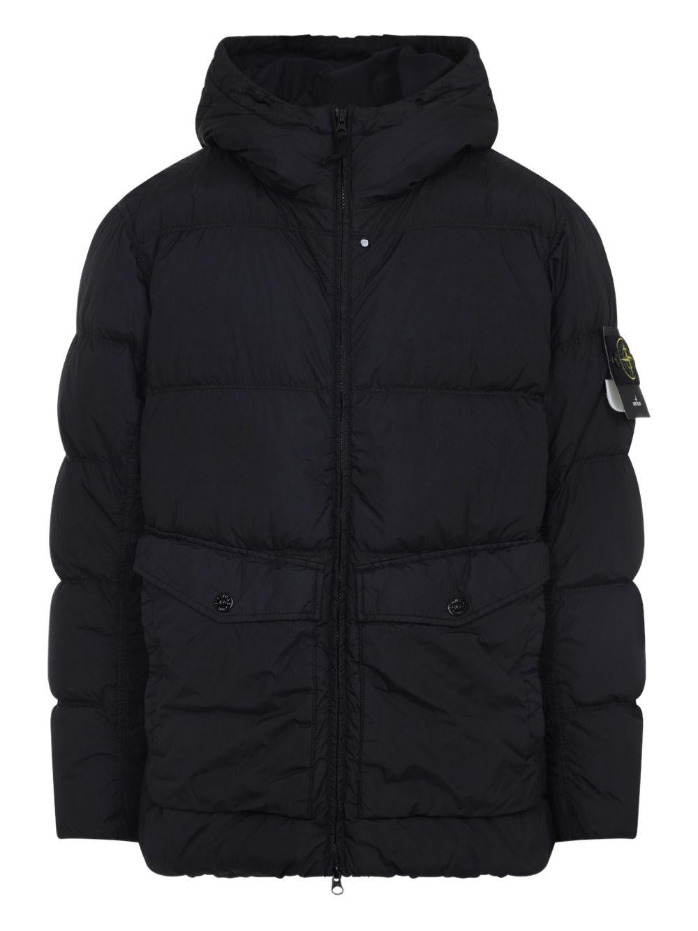Product image of Long Hooded Down Jacket